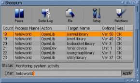 El típico primer "¡Hola Mundo!" en MorphOS