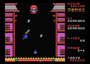 Ninja Savior, de Relevo Videogames