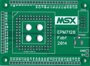 Fabf Altera EPM7128 MSX2+