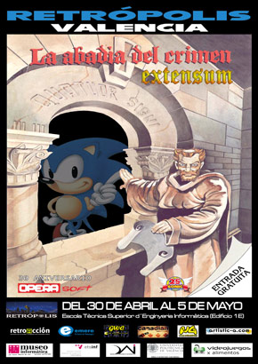 Cartel de la feria Retrópolis 2016