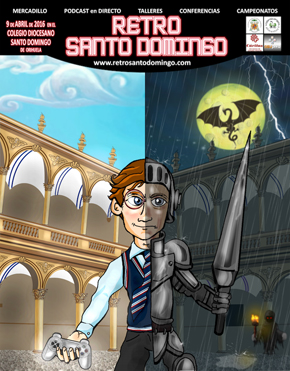 Cartel de Retro Santo Domingo 2016